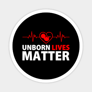 Unborn-Lives-Matter Magnet